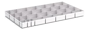 29 Compartment Box Kit 100+mm High x 1050W x650D drawer Bott Drawer Cabinets 1050 x 650 installed in your Engineering Department 43020775 